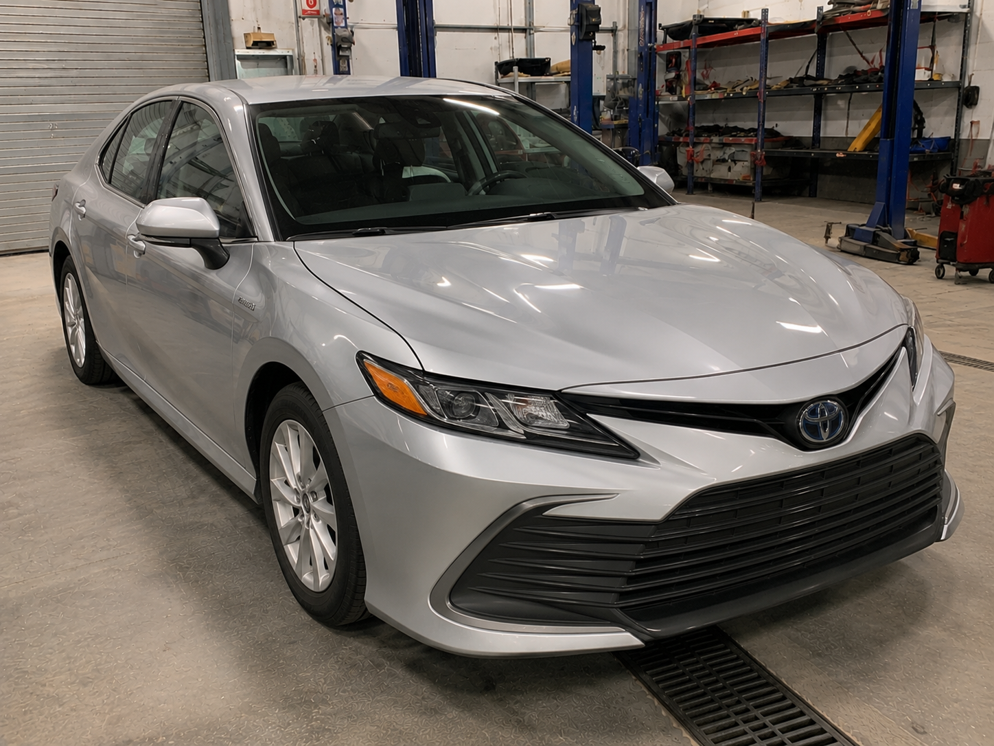 2020 Toyota Camry Hybrid XV70 after collision repair at Tuxford